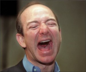 Jeff Bezos' O-Face?